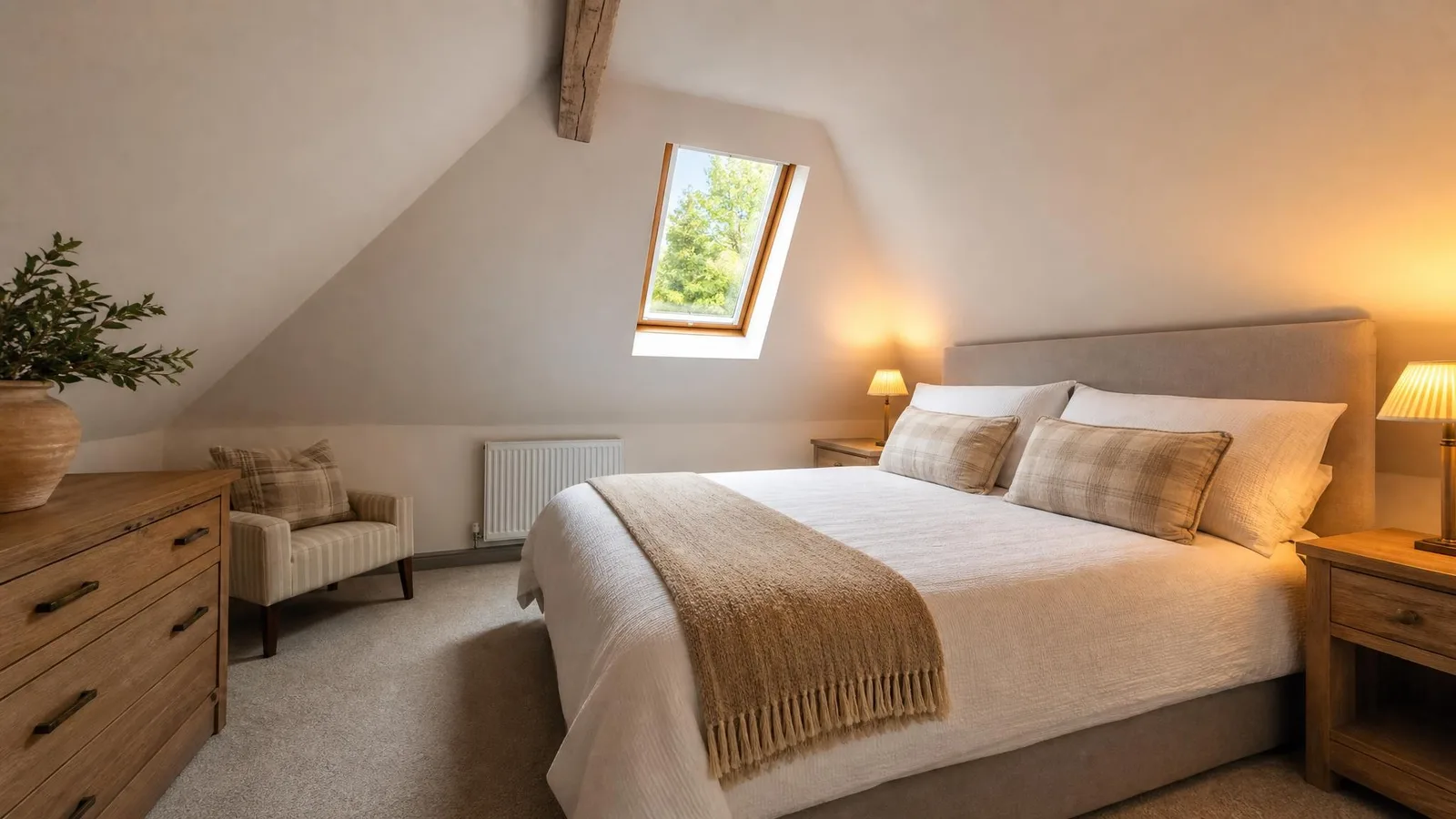 Phoxel rental interior photo generated from a text prompt alone, example 5