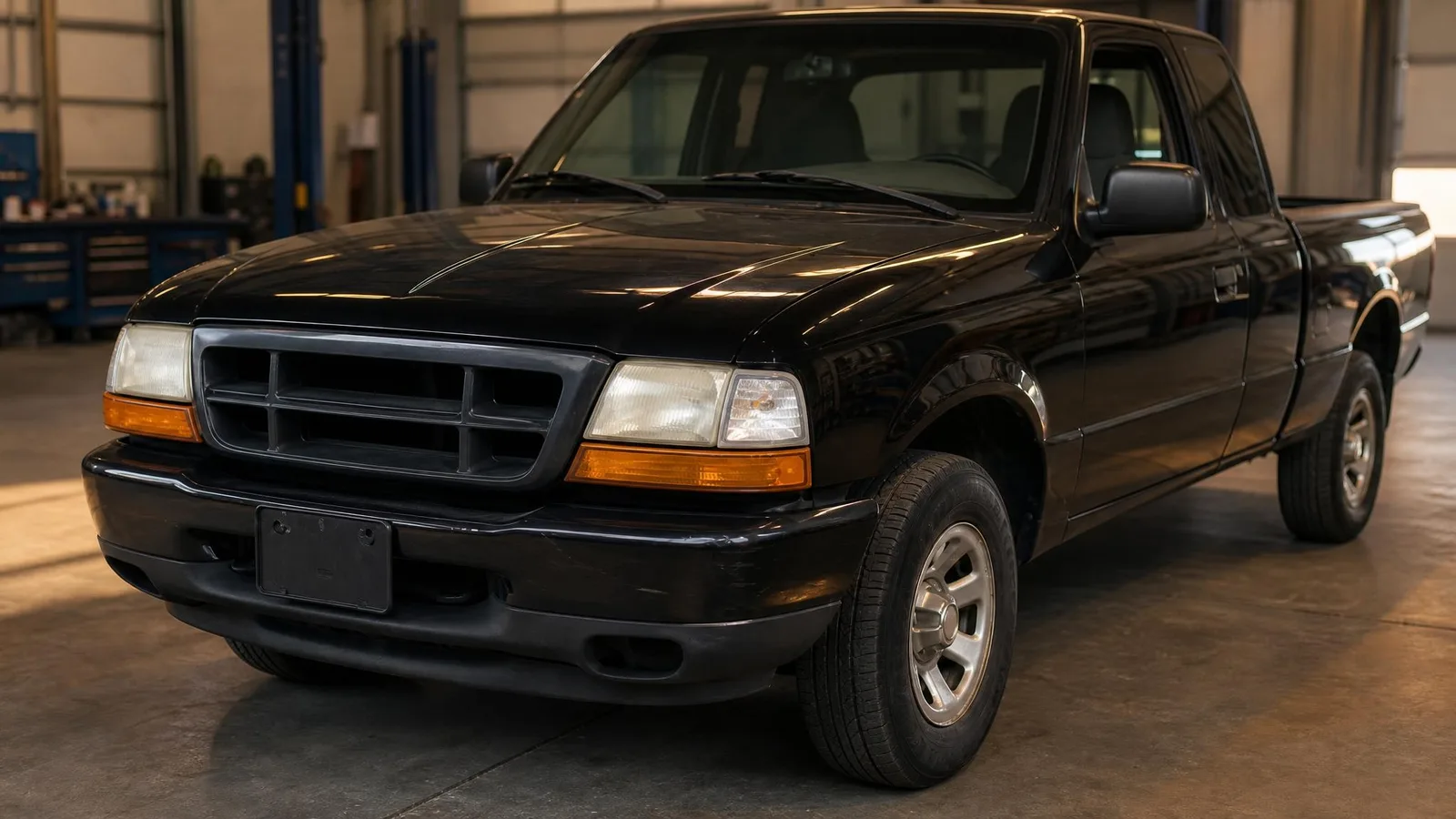 Phoxel result for a black pickup truck, 2 of 4, generated from the source photos