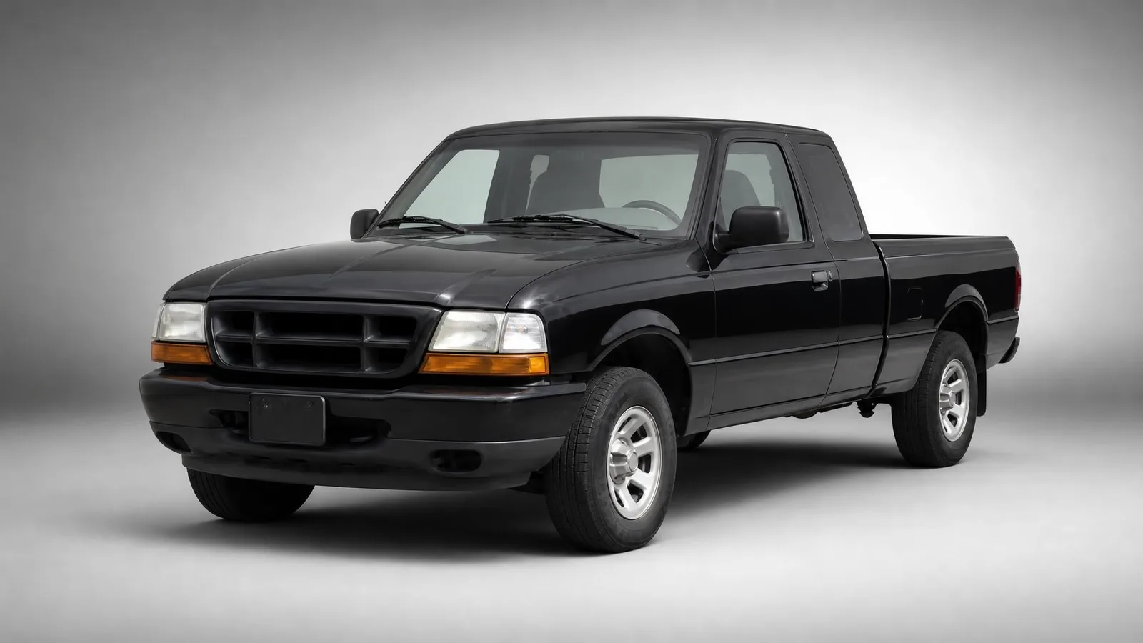 Phoxel result for a black pickup truck, 4 of 4, generated from the source photos