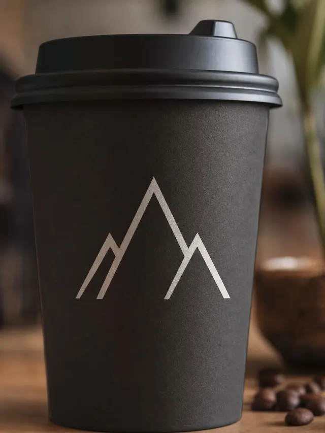 Branded coffee cup - Coffee cup
