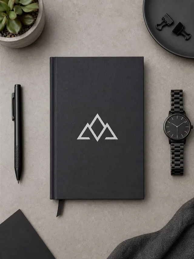 Notebook cover mockup - Notebook