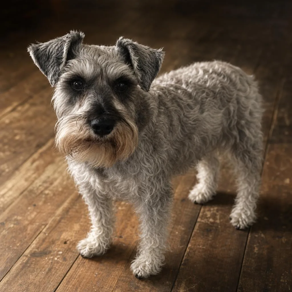 Phoxel result for a grey schnauzer, 3 of 4, generated from the source photos