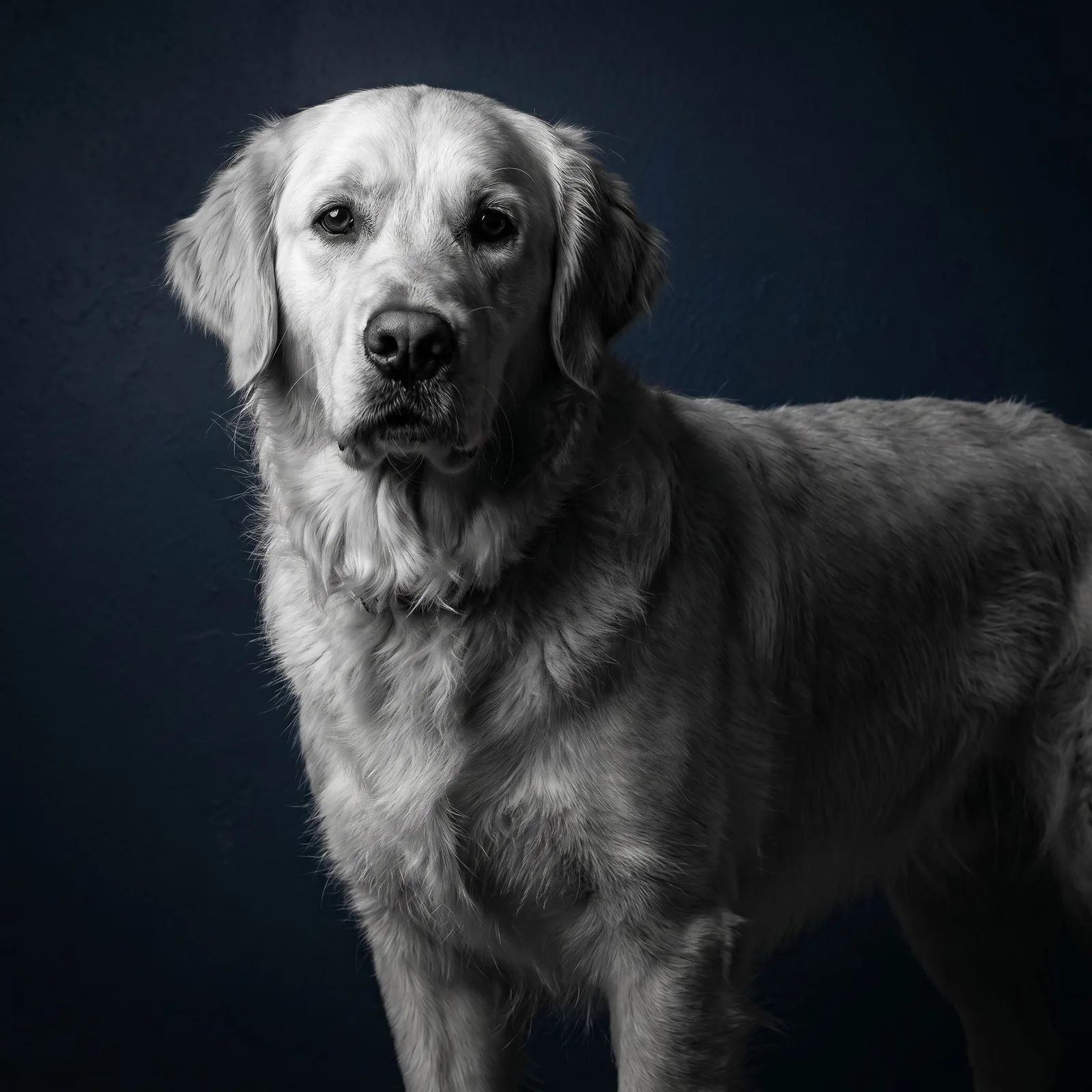 Phoxel result for a golden retriever, 1 of 4, generated from the source photos