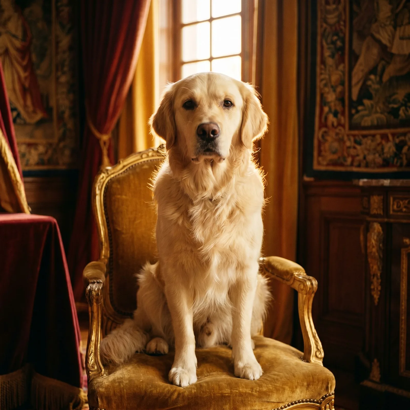 Phoxel result for a golden retriever, 2 of 4, generated from the source photos