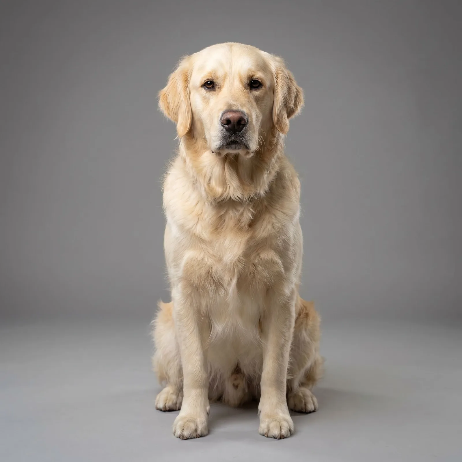 Phoxel result for a golden retriever, 3 of 4, generated from the source photos