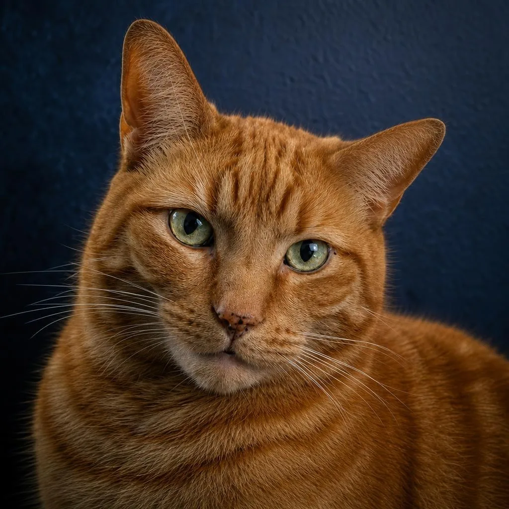 Phoxel result for a ginger tabby cat, 2 of 2, generated from the source photos