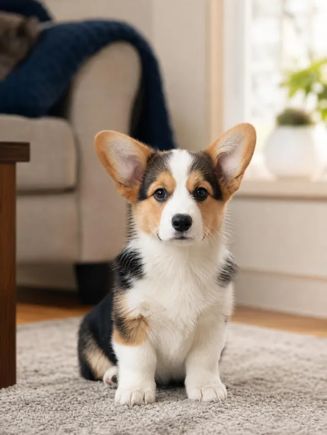 Pet portrait - Cozy home
