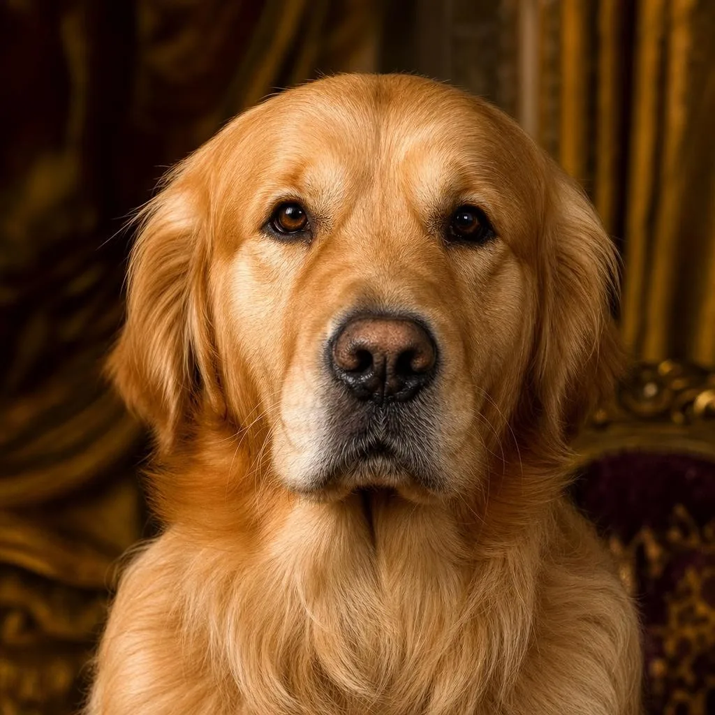 Phoxel pet portrait generated from a text prompt alone, example 7