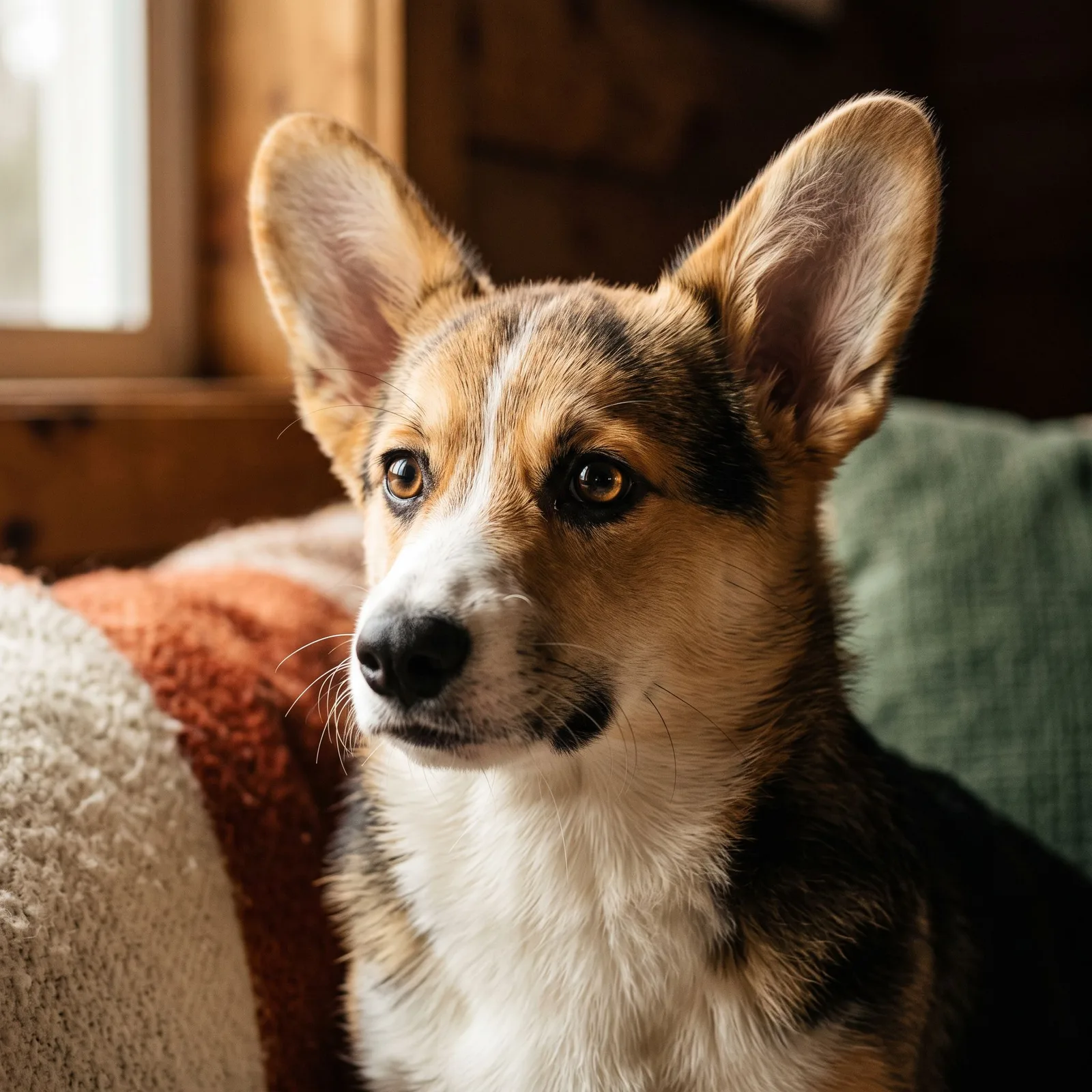 Phoxel pet portrait generated from a text prompt alone, example 8